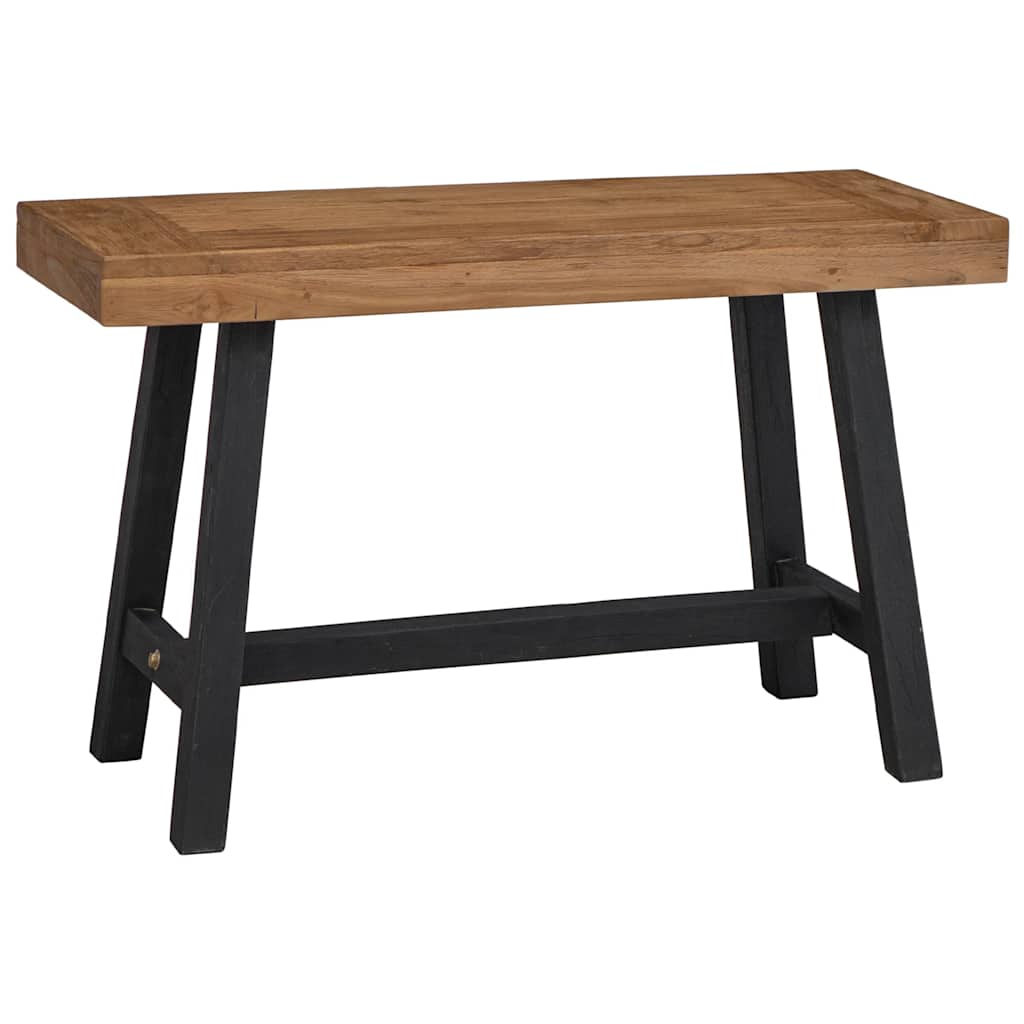 bænk 110 cm massivt teaktræ