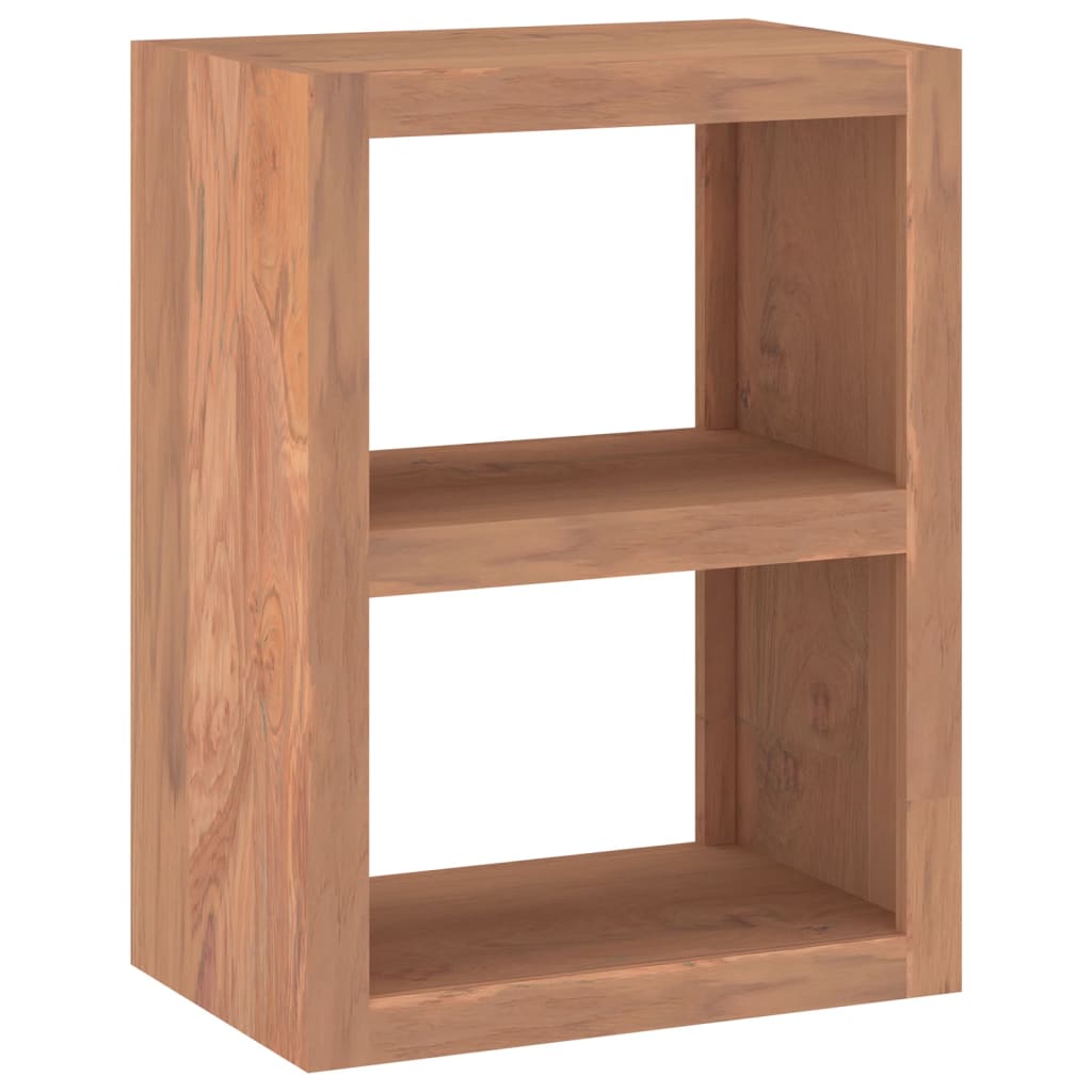 sidebord 45x30x60 cm massivt teaktræ