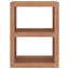 sidebord 45x30x60 cm massivt teaktræ