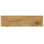 væghylder 2 stk. 60x15x4 cm massivt teaktræ