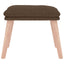 fodskammel 45x29,5x35 cm stof brun