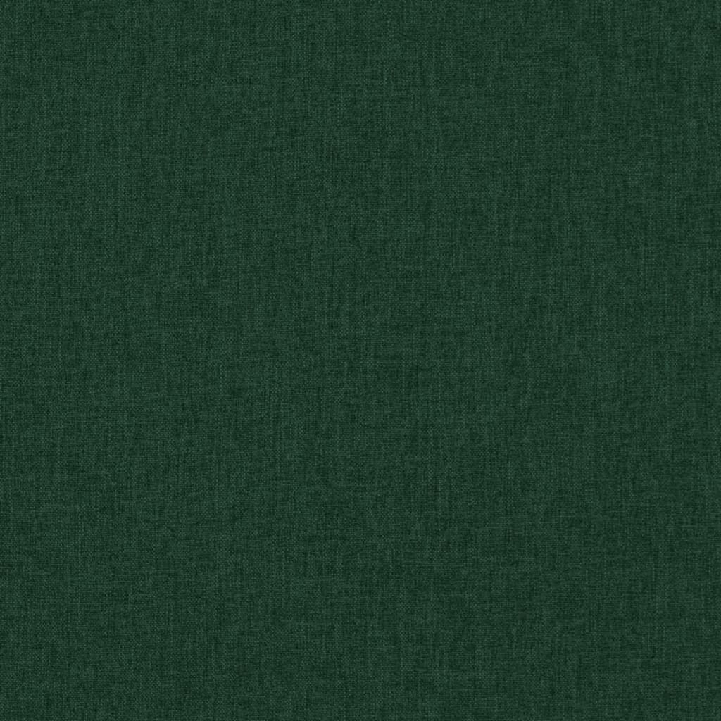 fodskammel 45x29,5x35 cm stof mørkegrøn