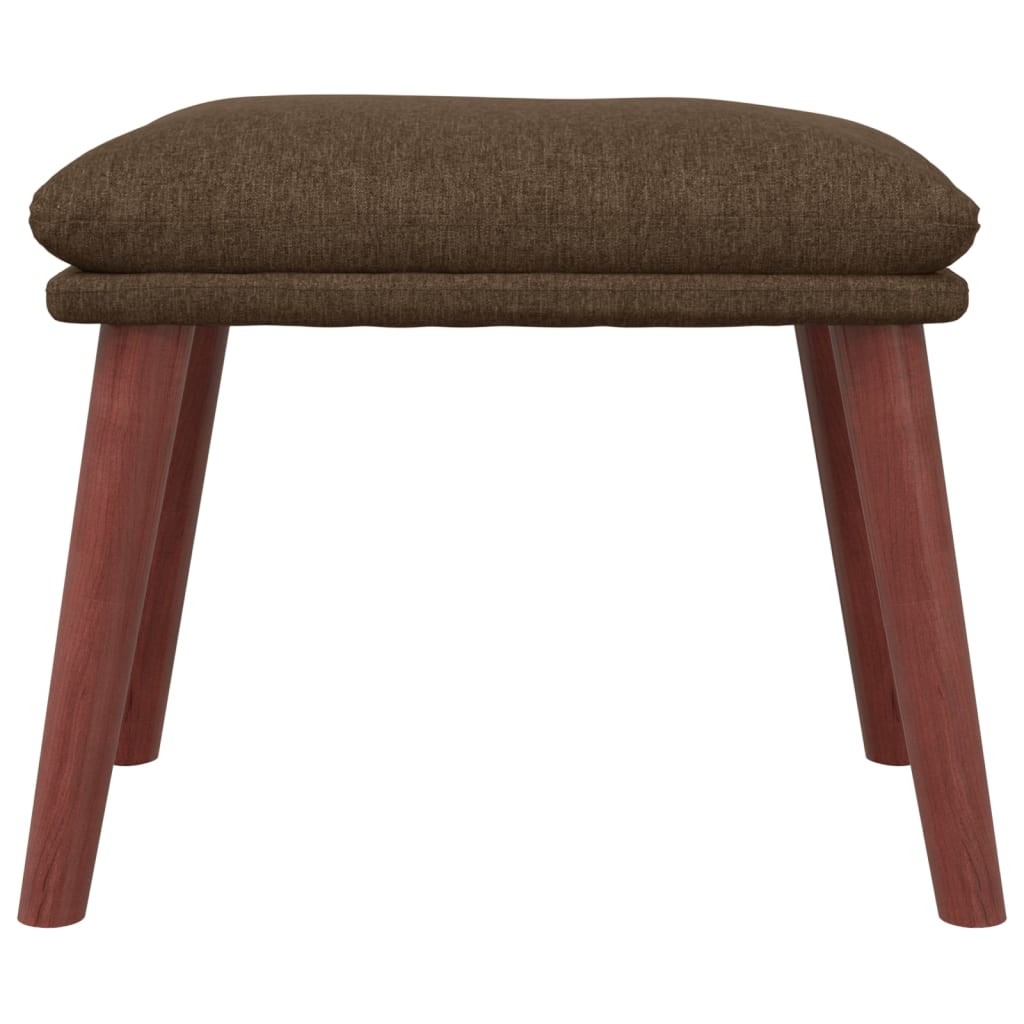 fodskammel 45x29,5x35 cm stof brun