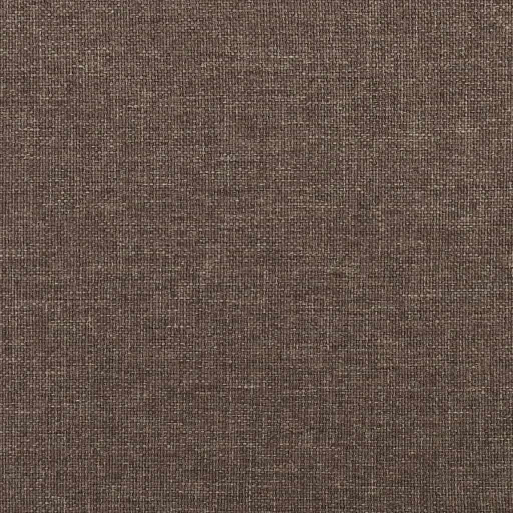 fodskammel 45x29,5x35 cm stof gråbrun