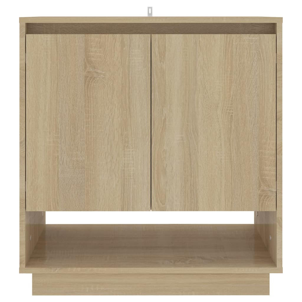 skænk 70x41x75 cm konstrueret træ sonoma-eg