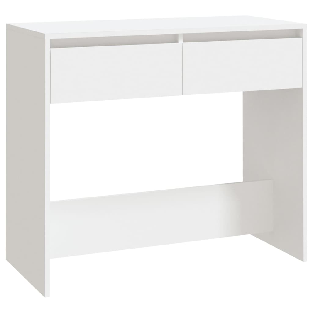 konsolbord 89x41x76,5 cm konstrueret træ hvid