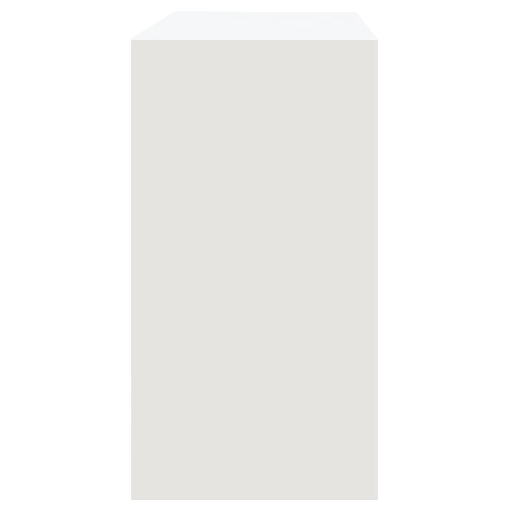 konsolbord 89x41x76,5 cm konstrueret træ hvid