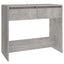 konsolbord 89x41x76,5 cm konstrueret træ betongrå