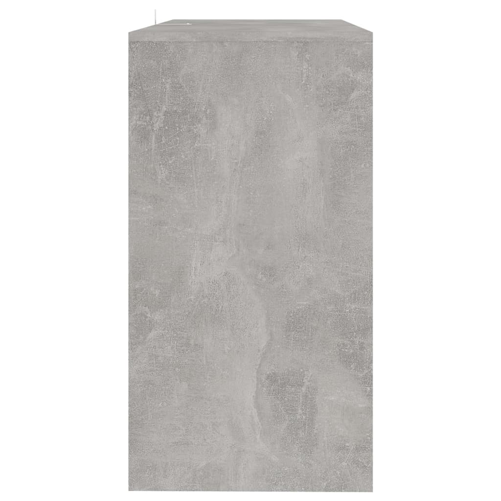konsolbord 89x41x76,5 cm konstrueret træ betongrå