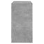 skænk 70x41x75 cm konstrueret træ betongrå