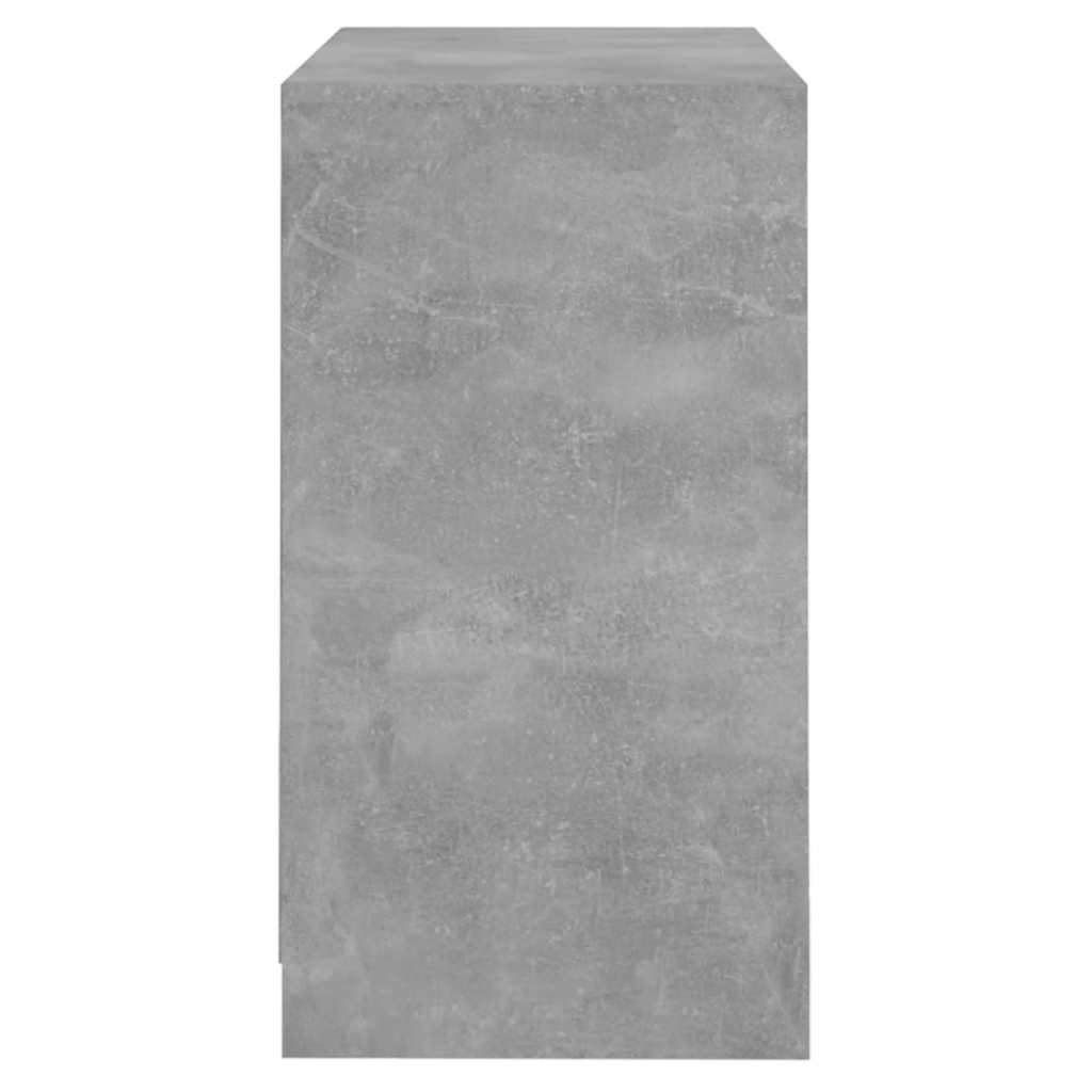 skænk 70x41x75 cm konstrueret træ betongrå