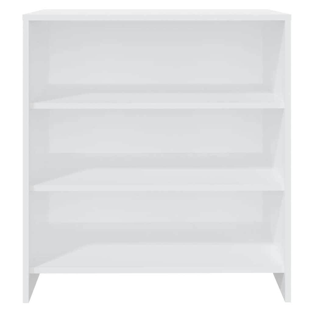 skænk 70x40,5x75 cm konstrueret træ hvid