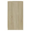 skænk 70x40,5x75 cm konstrueret træ sonoma-eg