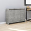 skænk 102x33x75 cm konstrueret træ betongrå