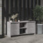 tv-bord 102x37,5x52,5 cm konstrueret træ betongrå