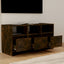 tv-bord 102x37,5x52,5 cm konstrueret træ røget egetræsfarve