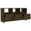 tv-bord 102x37,5x52,5 cm konstrueret træ røget egetræsfarve