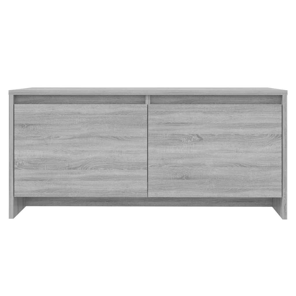 sofabord 90x50x41,5 cm konstrueret træ grå sonoma-eg