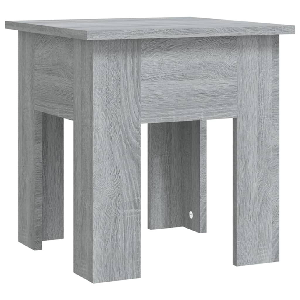 sofabord 40x40x42 cm konstrueret træ sonoma-eg