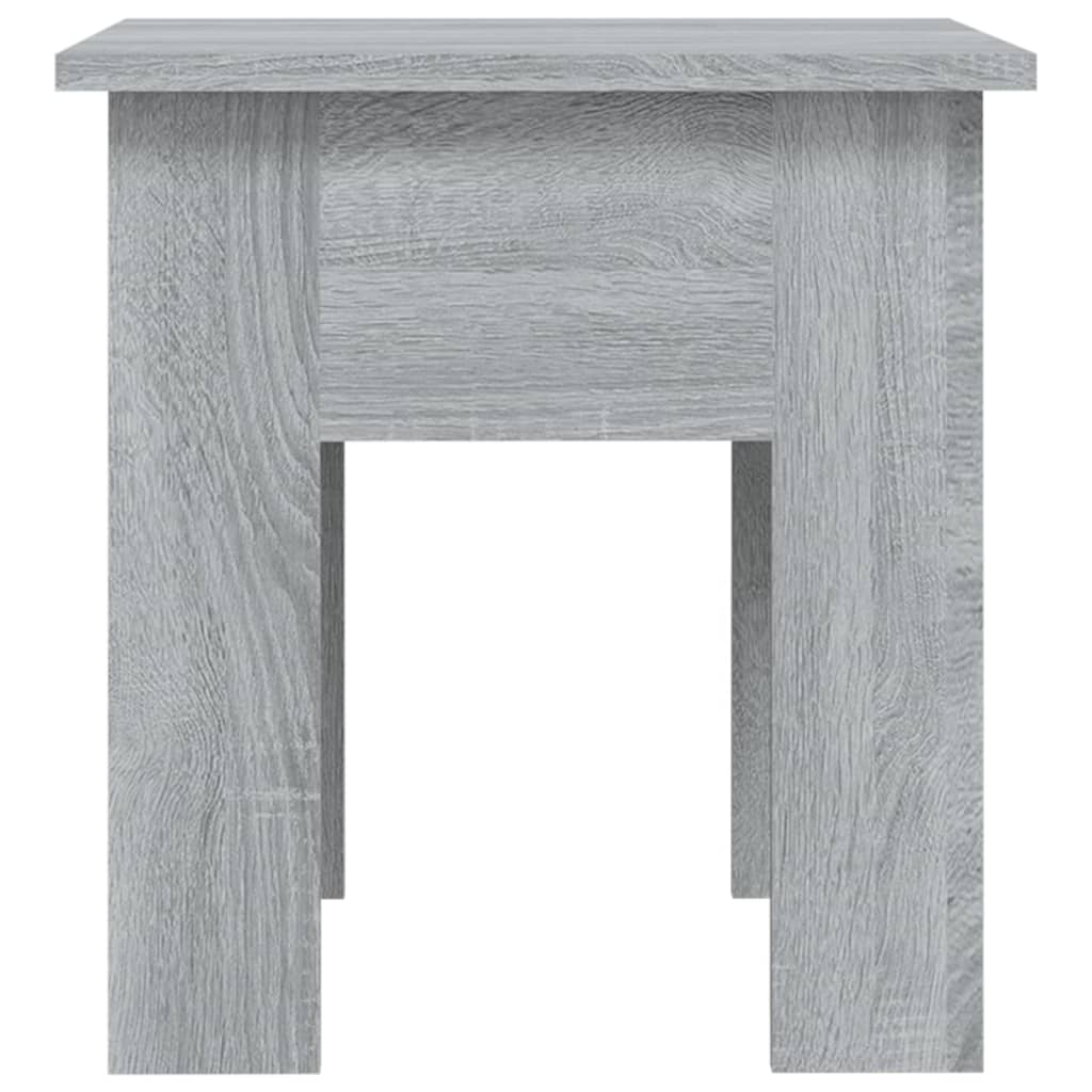 sofabord 40x40x42 cm konstrueret træ sonoma-eg