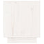 sengeborde 2 stk. 40x34x40 cm massivt fyrretræ hvid