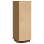 skænk 37x34x110 cm massivt fyrretræ gyldenbrun