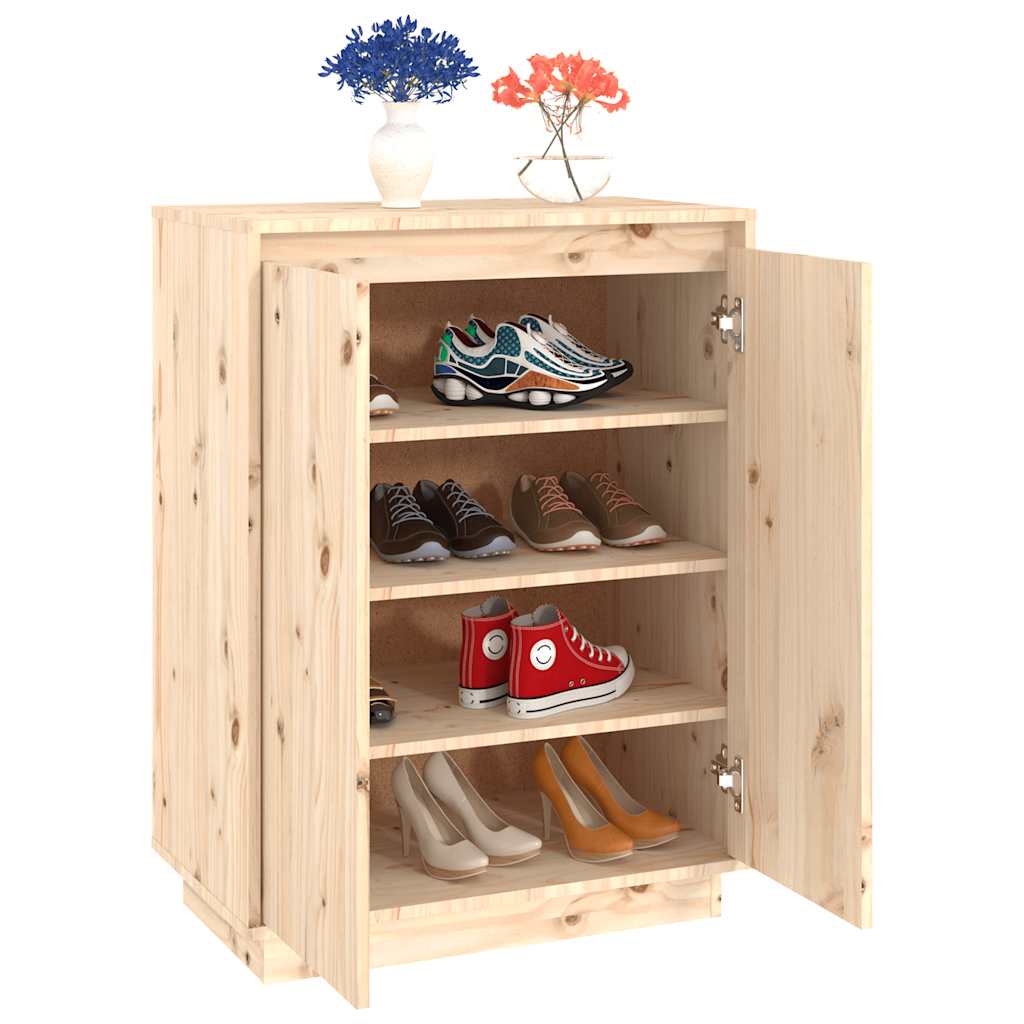skoreol 60x35x80 cm massivt fyrretræ