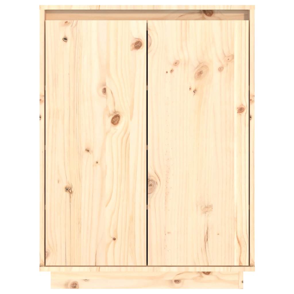 skoreol 60x35x80 cm massivt fyrretræ