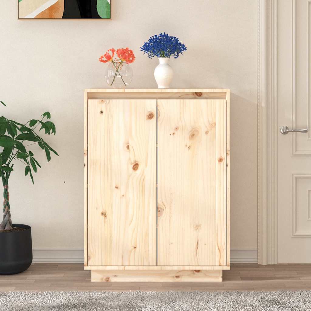 skoreol 60x35x80 cm massivt fyrretræ