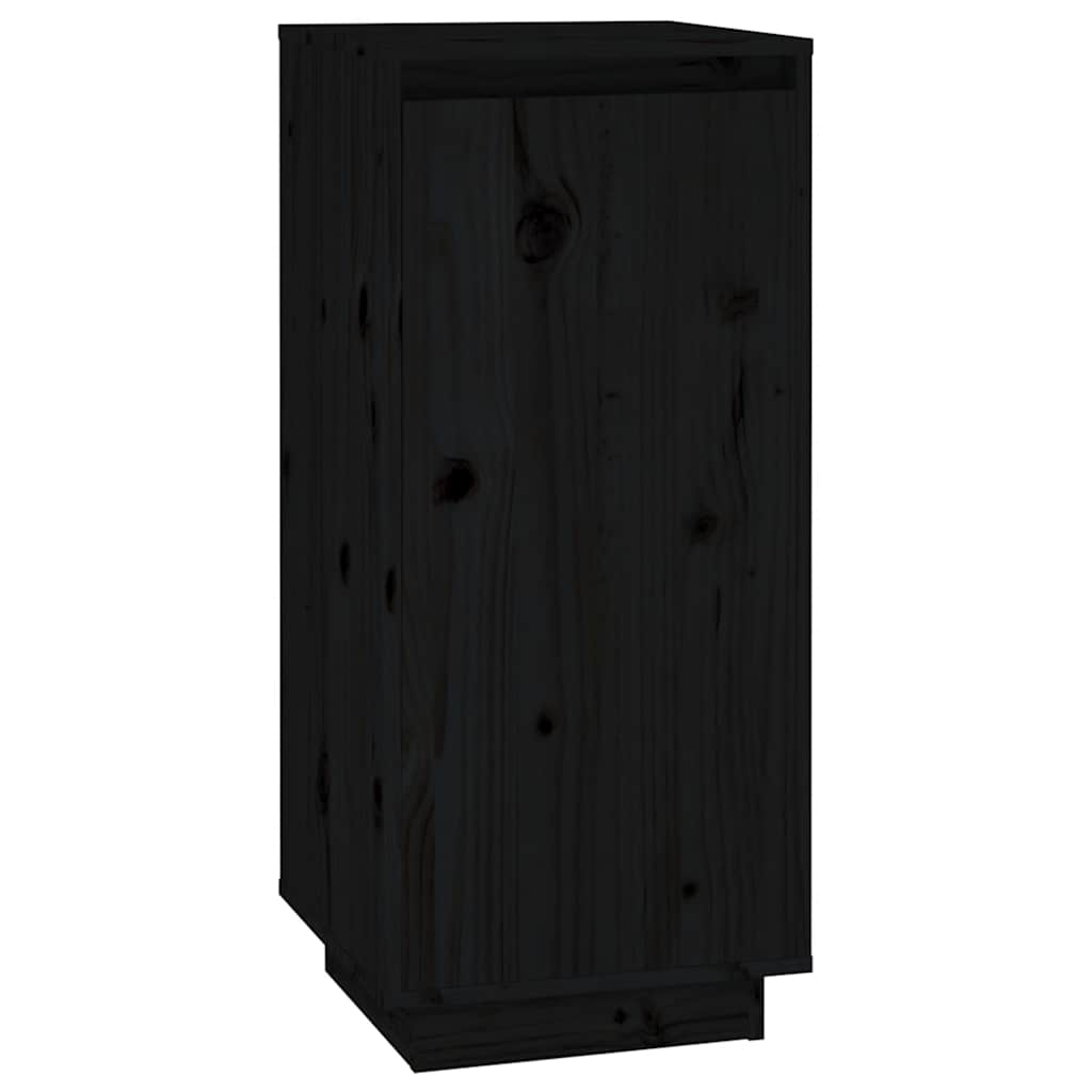 skoreol 35x35x80 cm massivt fyrretræ sort