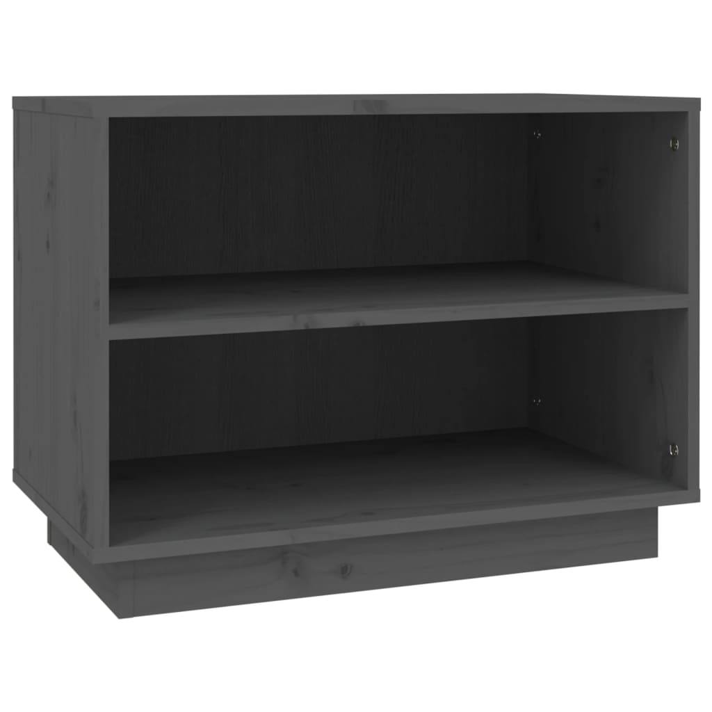 skoreol 60x34x45 cm massivt fyrretræ grå