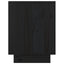 sengeborde 2 stk. 40x30x40 cm massivt fyrretræ sort