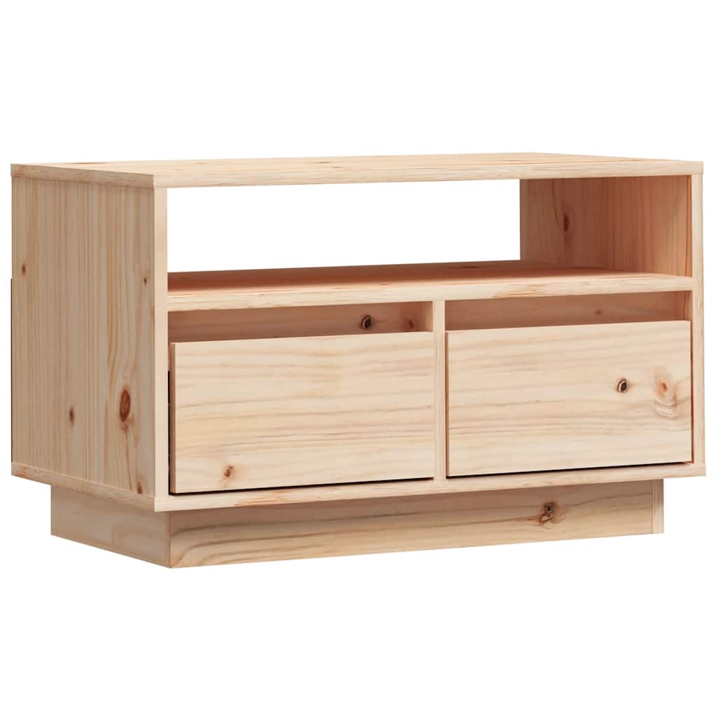 tv-bord 60x35x37 cm massivt fyrretræ