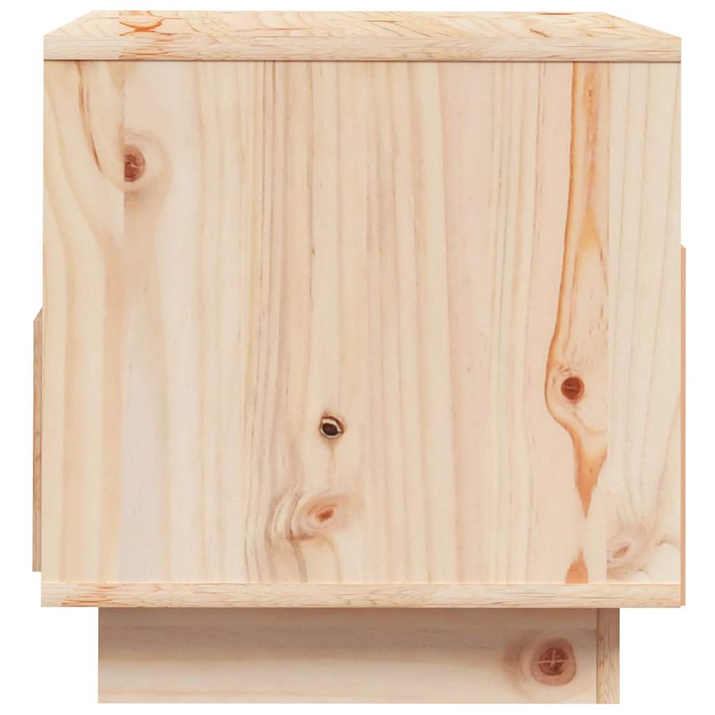 tv-bord 60x35x37 cm massivt fyrretræ