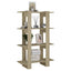 bogreol/rumdeler 80x30x123,5 cm sonoma-eg