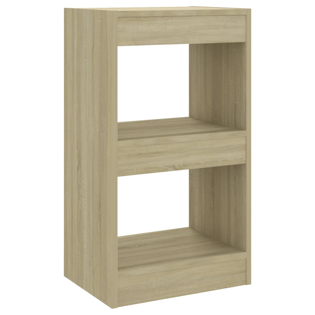 bogreol/rumdeler 40x30x72 cm sonoma-eg
