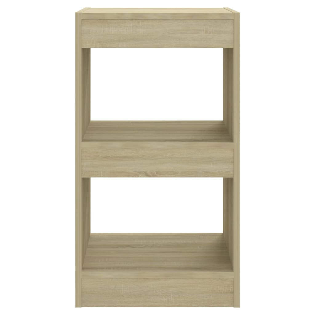 bogreol/rumdeler 40x30x72 cm sonoma-eg