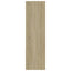 bogreol/rumdeler 40x30x103 cm konstrueret træ sonoma-eg
