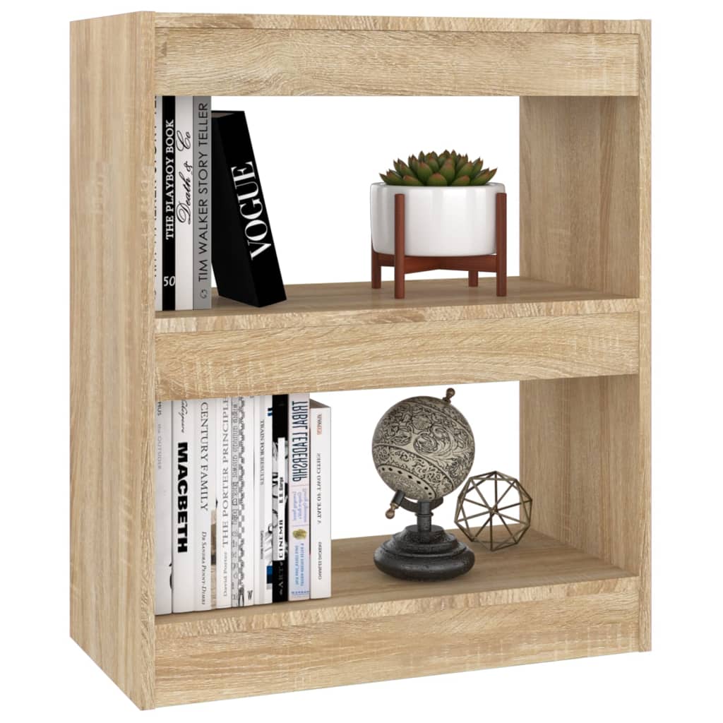 bogreol/rumdeler 60x30x72 cm sonoma-eg