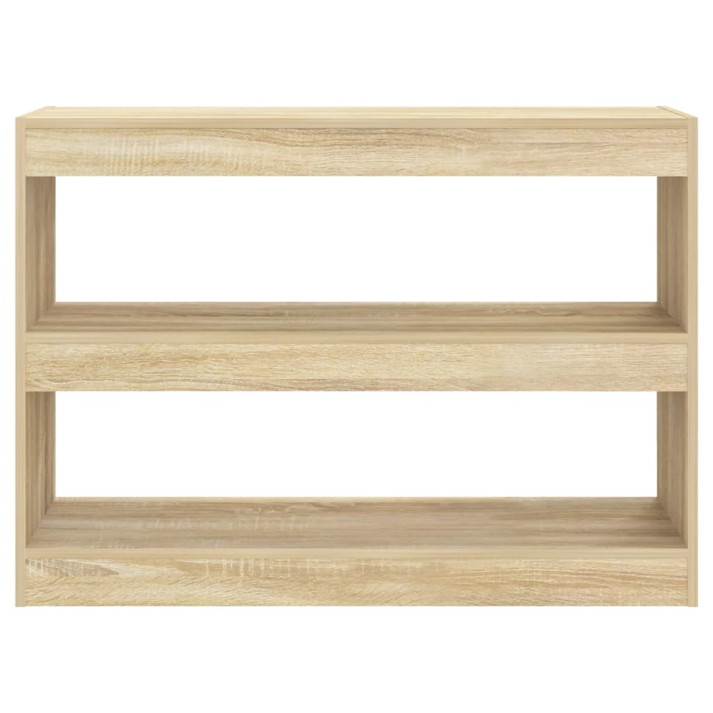 bogreol/rumdeler 100x30x72 cm sonoma-eg