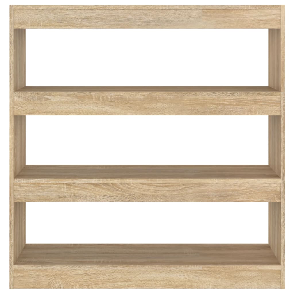 bogreol/rumdeler 100x30x103 cm sonoma-eg