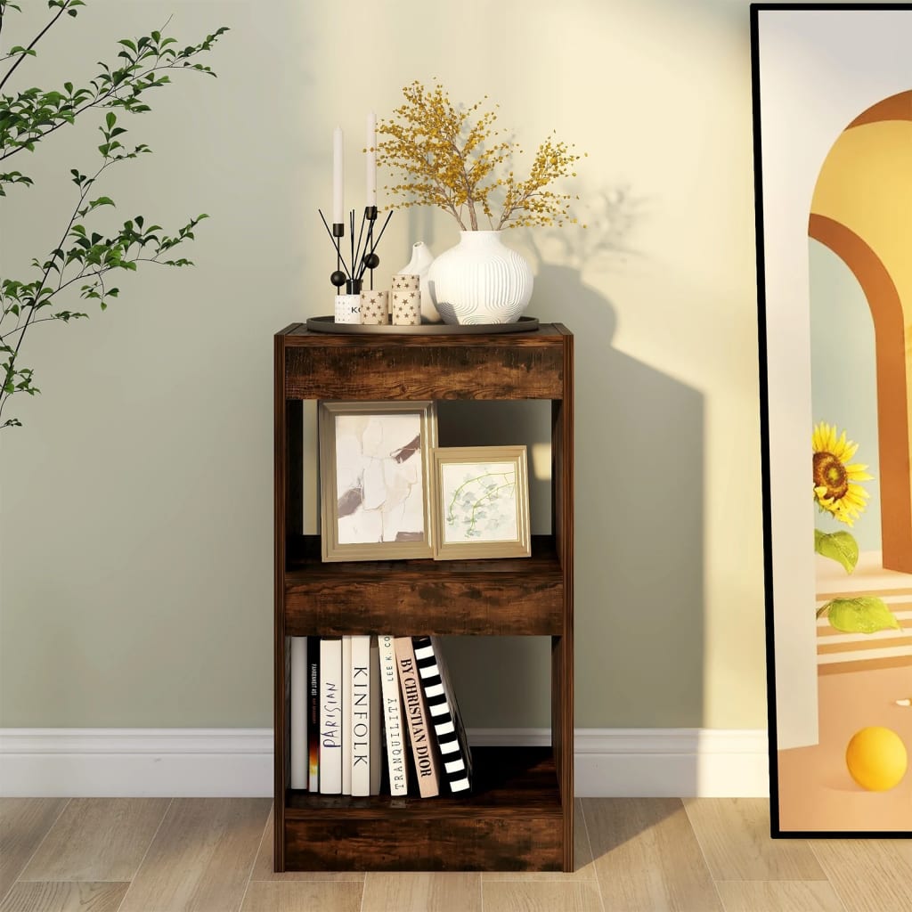 bogreol/rumdeler 40x30x72 cm sonoma-eg