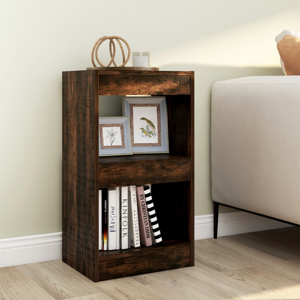 bogreol/rumdeler 40x30x72 cm sonoma-eg