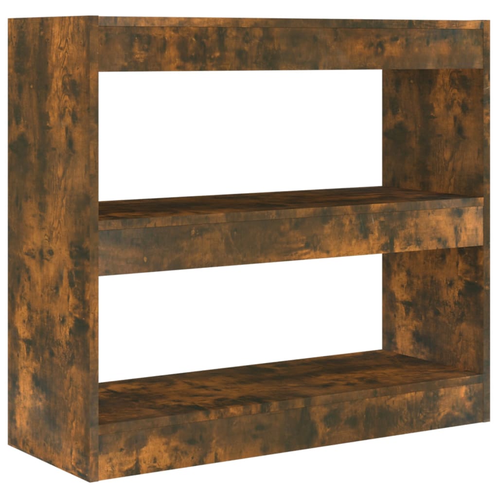 bogreol/rumdeler 80x30x72 cm sonoma-eg