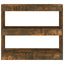 bogreol/rumdeler 80x30x72 cm sonoma-eg