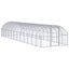 hønsehus 3x12x2 m galvaniseret stål
