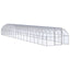 hønsehus 3x16x2 m galvaniseret stål