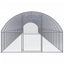 hønsehus 3x24x2 m galvaniseret stål