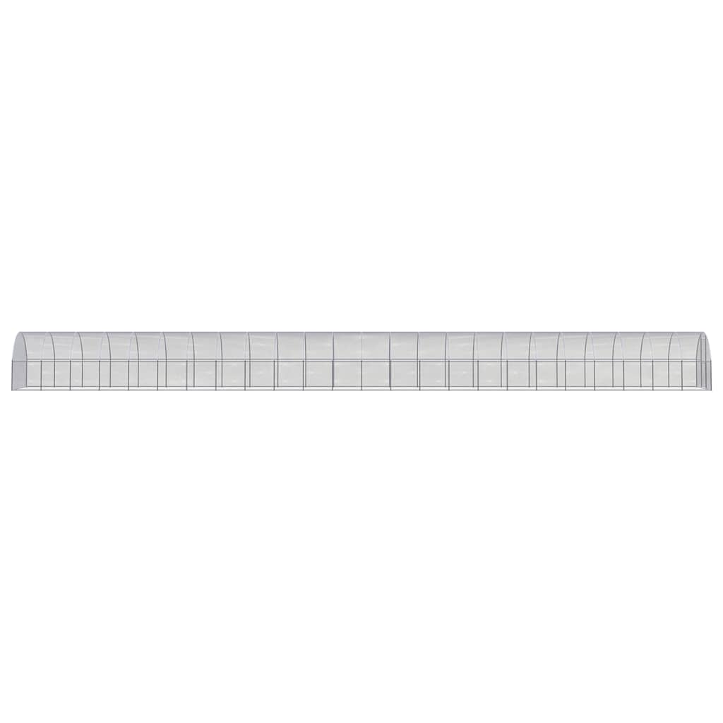 hønsehus 3x24x2 m galvaniseret stål