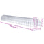 hønsehus 3x24x2 m galvaniseret stål